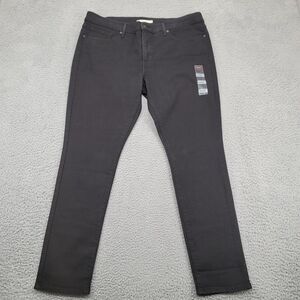 Levis Jeans Womens 18 Black 311 Shaping Skinny Stretch Casual Pockets Denim‎